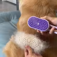 Friendly Pets Steamy Groom & Massage Brush - friendly pets